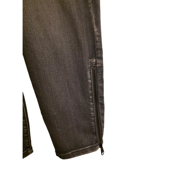 Torrid Rebel For Torrid Skinny Fit Jeans Gray Zip Ankle Plus Size 16 - Picture 4 of 7